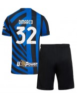 Inter Milan Federico Dimarco #32 Domácí dres pro děti 2024-25 Krátký Rukáv (+ trenýrky)